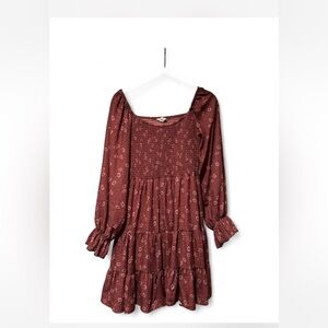 Altar'd State Textured Rust Dress